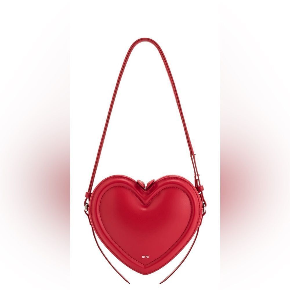 JW PEI Arlene Heart Shaped Bag - Red